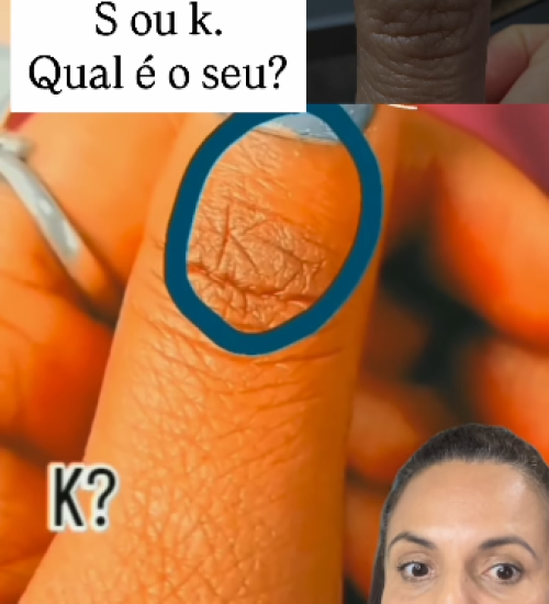 Estique o Polegar e Descubra a Letra na Sua Mão