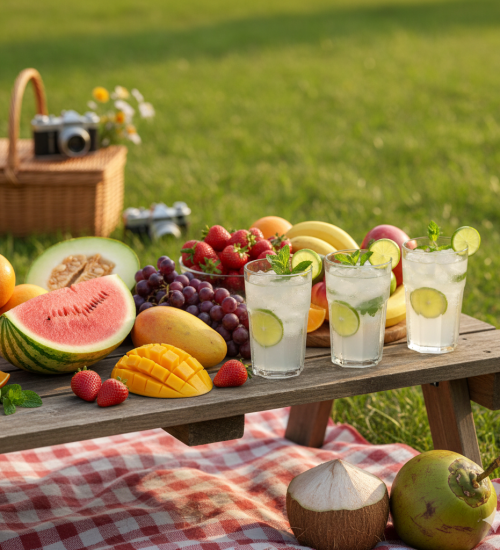refeições refrescantes